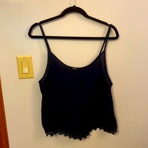 Two (2) Stoosh Crop Tank Top with embroidered ends